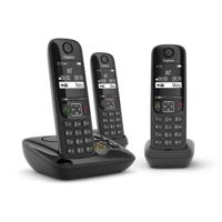 Gigaset AS690A TRIO Huistelefoon Zwart
