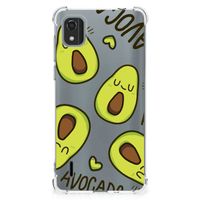 Nokia C2 2nd Edition Stevig Bumper Hoesje Avocado Singing