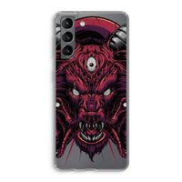 Hell Hound and Serpents: Samsung Galaxy S21 Transparant Hoesje