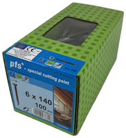 pgb-Europe PFS+ | Spaanplaatschroef PFS+ VZK-T Ø 6x140 Zn | 100 st - PFWVTG001006001403