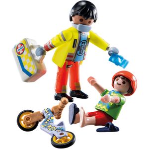 Playmobil City Life - Verpleegkundige met patiënt 71245