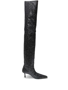 Alexander Wang bottes Viola 65 mm - Noir