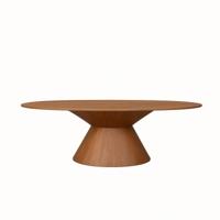 LABEL51 Ovale Eettafel 'Jagger' Naturel Mangohout, 240 x 110cm