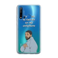 Hotline bling: Huawei P20 Lite (2019) Transparant Hoesje