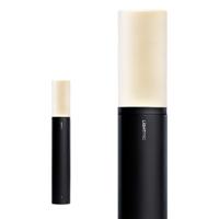 Oberon Lo LED Sokkellamp - 42 cm - 4 Watt - 345 Lumen - 3000K warm wit - 12V - 6-Staps Dimbaar - Staande Buitenlamp - IP44 Waterdicht - Padverlichting - Antraciet