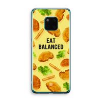Eat Balanced: Huawei Mate 20 Pro Transparant Hoesje