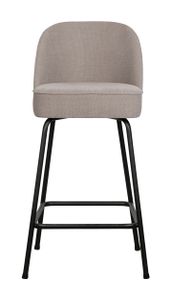 BePureHome Barkruk 'Vogue' Woven, kleur Zand (zithoogte 65cm)