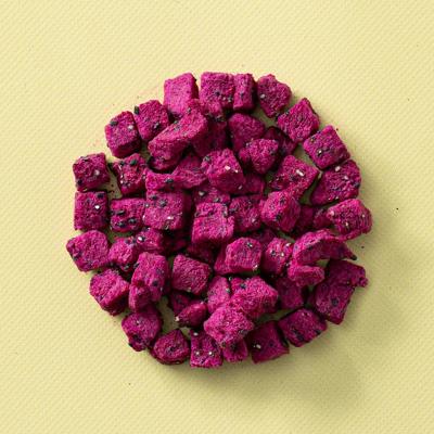 Gevriesdroogde dragon fruit blokjes 60 gram