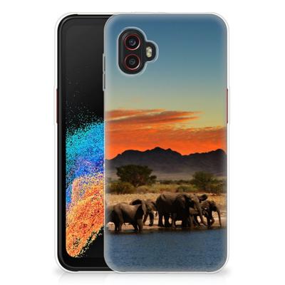 Samsung Galaxy Xcover 6 Pro | TPU Hoesje | Olifanten