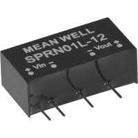 Mean Well SPRN01L-15 DC/DC-converter 67 mA 1 W Aantal uitgangen: 1 x Inhoud 1 stuk(s) - thumbnail