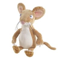 Pluche bruine muis/muizen knuffel 23 cm speelgoed   -