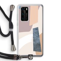 Luca: Huawei P40 Transparant Hoesje met koord
