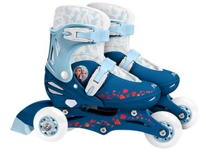 Disney Frozen II Inline Skates Hardboot Wit/Blauw maat 27 30