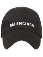 Balenciaga casquette à logo brodé - Noir