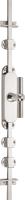 Formani TIMELESS KO-1910T krukespagnolet complete set rechtsdraaiend - glans nikkel