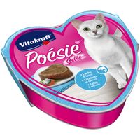 Vitakraft Poésie Zalm & Spinazie in Gelei - 15 x 85 g