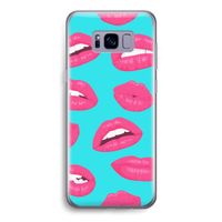 Bite my lip: Samsung Galaxy S8 Transparant Hoesje