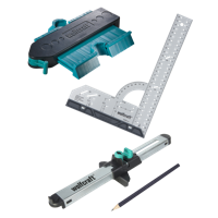 Wolfcraft Gereedschapsset | Voor het inpassen van laminaat- en designvloeren | 1 set - 6976000