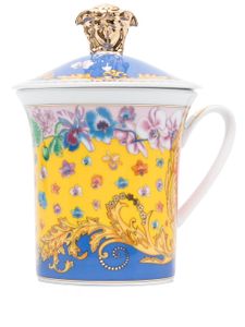 Versace x Rosenthal tasse Primavera en porcelaine - Bleu