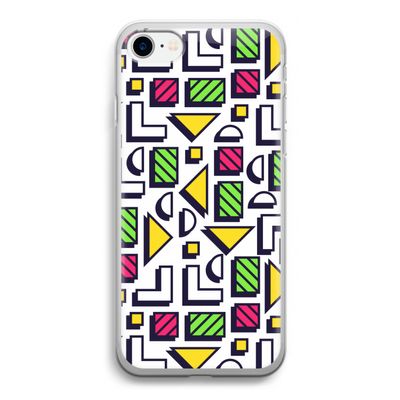 8-bit N°4: iPhone SE 2020 Transparant Hoesje