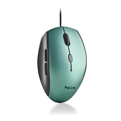 Muis NGS ERGO Blauw 1600 dpi