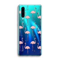 Anything Flamingoes: Huawei P30 Transparant Hoesje