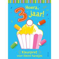 Deltas Kleurpret Voor Kleine Handjes Hoera, 3 Jaar!