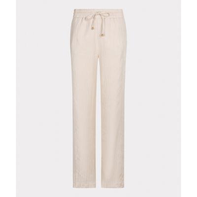 Esqualo - Beige | Dames | Broek | Beige | 38 | regular | Kamst mode