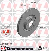 Remschijf COAT Z 600326120