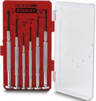 Stanley horlogemakers schroevendraaierset 6-delig 1-66-039