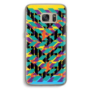 Skew Bee 1: Samsung Galaxy S7 Transparant Hoesje