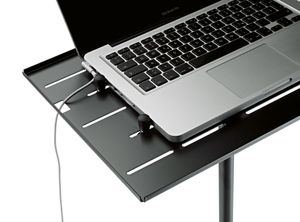 König & Meyer 12185-000-55 laptopstandaard Zwart