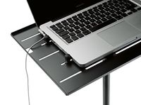 König & Meyer 12185-000-55 laptopstandaard Zwart - thumbnail