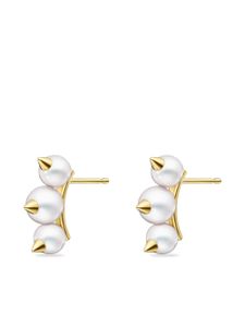 TASAKI boucles d'oreilles Collection Line Danger en or 18ct