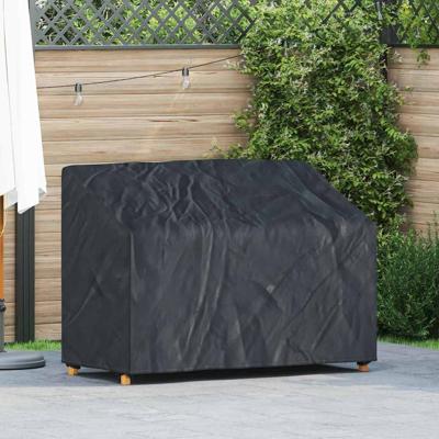 Tuinbankhoes Zwart 134 x 70 x 65 / 94 cm 210D stof
