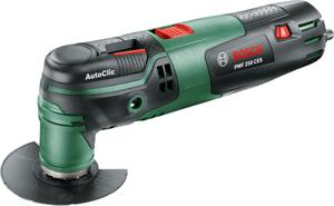 Bosch Groen PMF 250 CES Set 0603102101 Multifunctioneel gereedschap | koffer 16-delig - 0603102101