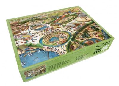 Boek &apos;Nederland&apos; Puzzel 200XL Stukjes Charlotte Dematons, Lemniscaat