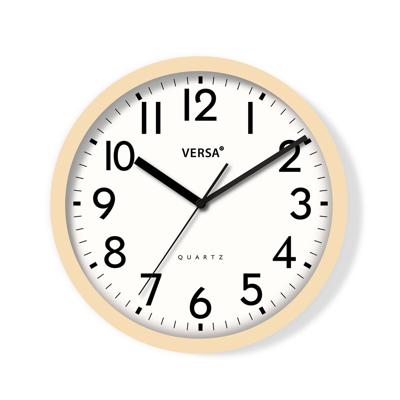 Muurklok Versa Plastic 4,8 x 31 x 31 cm