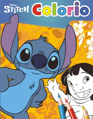 Intro Stitch kleurboek met 32 pagina&apos;s