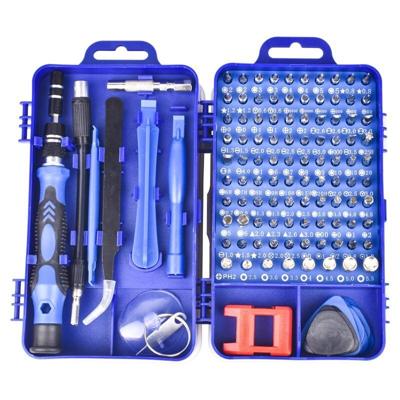 110 in 1 magnetische Plum schroevendraaier mobiele telefoon demontage reparatie tool (blauw)