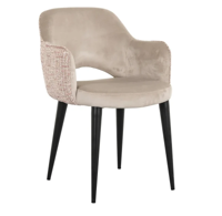 Stoel Giovanna Khaki/Rose