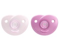 Philips AVENT SCF099/22 fopspeen Ultra-zachte fopspeen Orthodontisch Silicone Paars - thumbnail