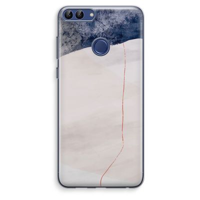 Stone White: Huawei P Smart (2018) Transparant Hoesje