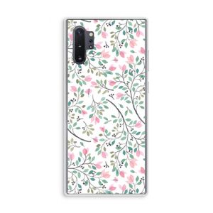 Sierlijke bloemen: Samsung Galaxy Note 10 Plus Transparant Hoesje