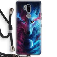 Where Light And Dark Meet: LG G7 Thinq Transparant Hoesje met koord