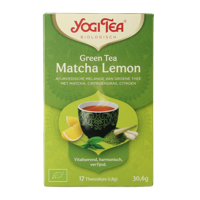 Green tea matcha lemon bio 17 Zakjes