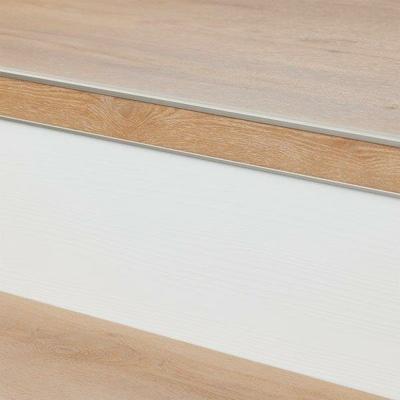 Co-pro - Stootbord PVC RAL9010 wit houtstructuur - 16 stuks