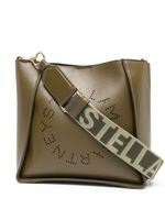 Stella McCartney sac porté épaule à logo Stella - 3220 MILITARY GREEN