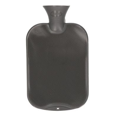 Warmwater kruik - 2 liter - antraciet - winter kruiken