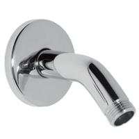 Douchearm Tres Exclusive | 10 cm | Wandmontage | messing | Rond | Chroom
